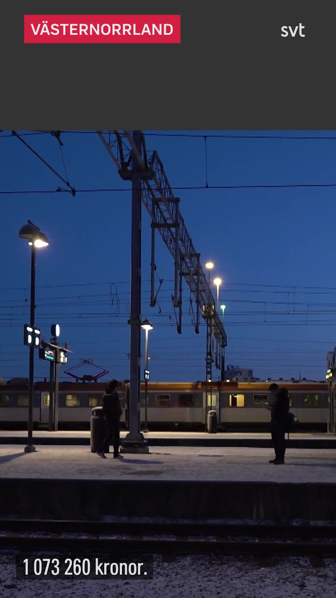 Kvinna överförde en miljon kronor till sig själv från SJ